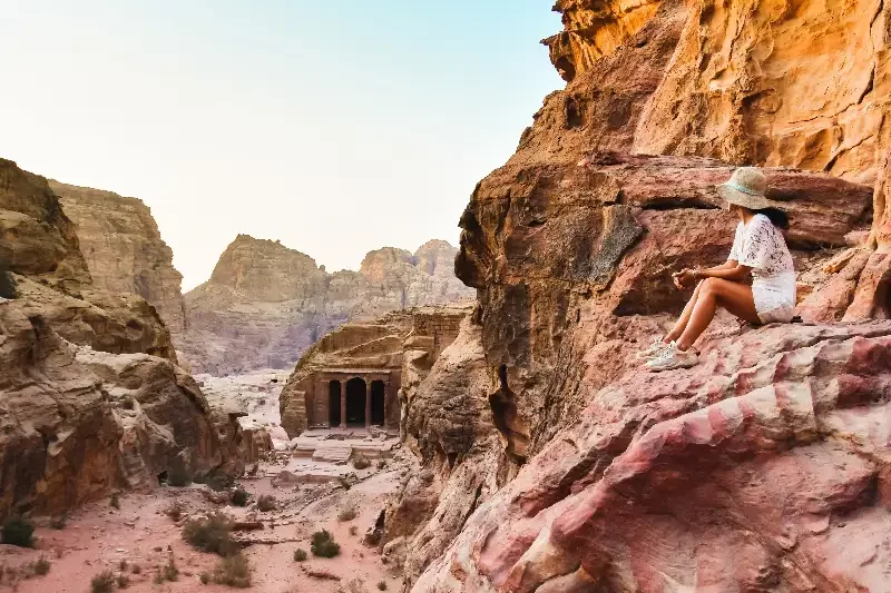 Petra, Giordania a Dicembre