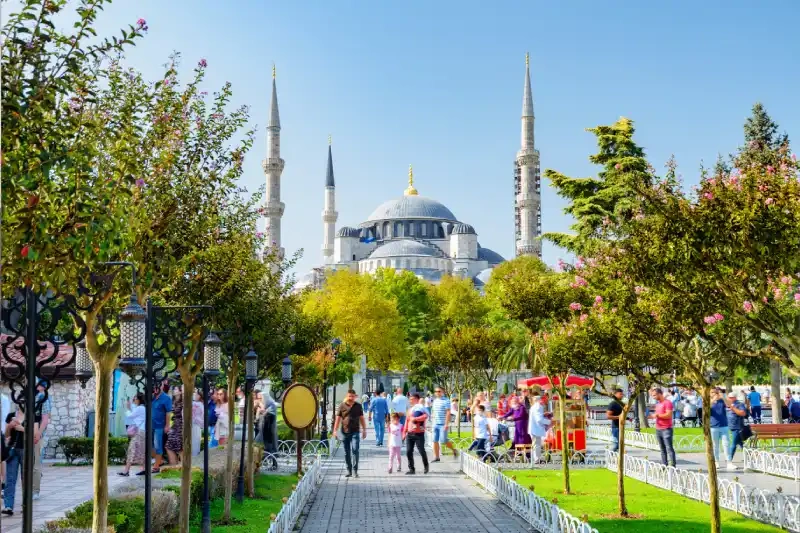 La Moschea del Sultano Sulaimano, Vacanze di Natale a Istanbul 