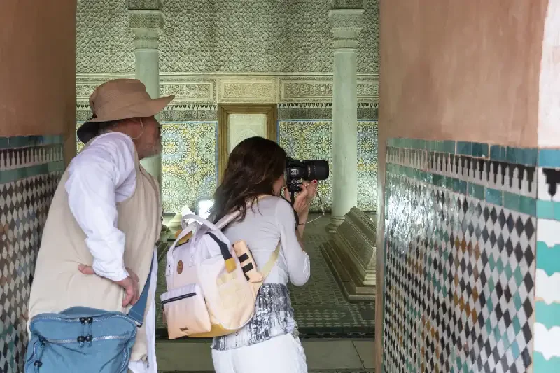 tombe saadian , tour marrakech merzouga