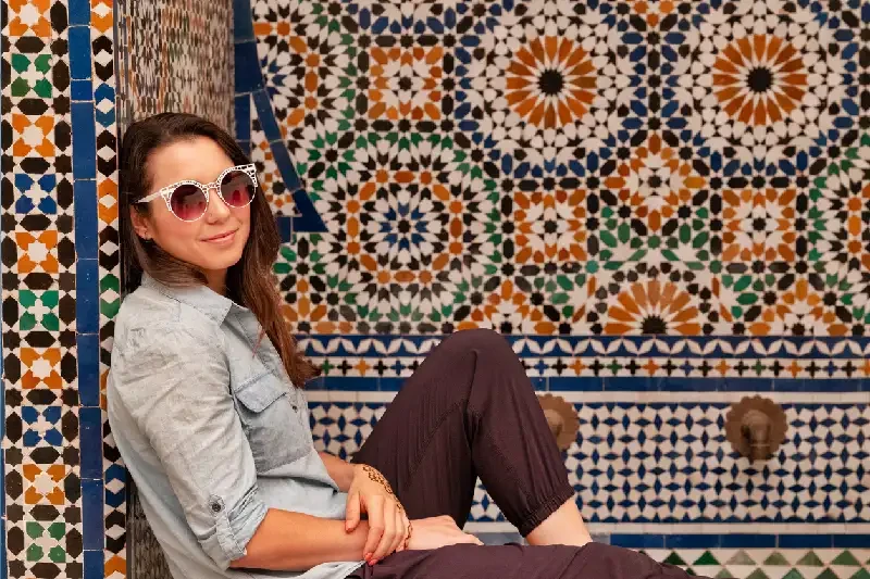 una donna a marocco , pacchetto viaggio marocco