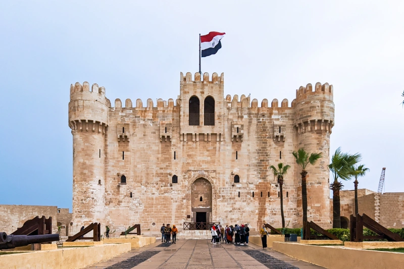 la ciudadela de Qaitbay, Alejandría