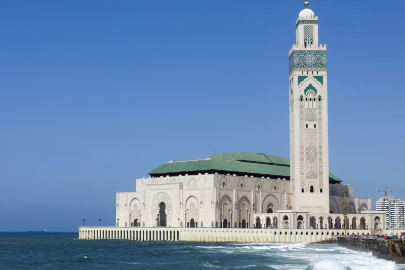 Mezquita de Hassan II en Casablanca