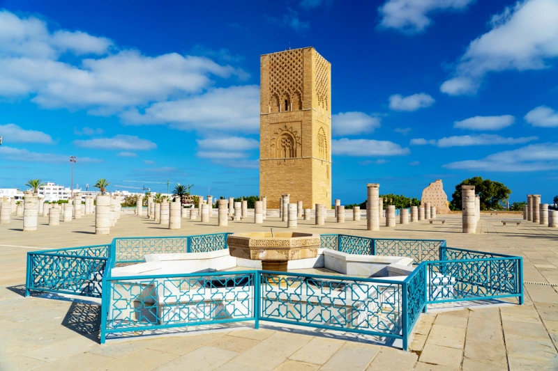 Torre Hassan en Rabat, Marruecos