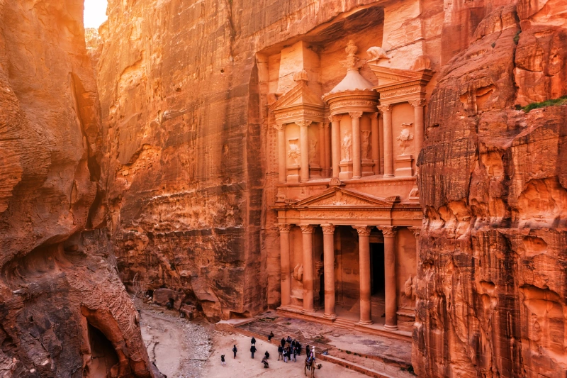 Al Khazneh (El Tesoro) en Petra