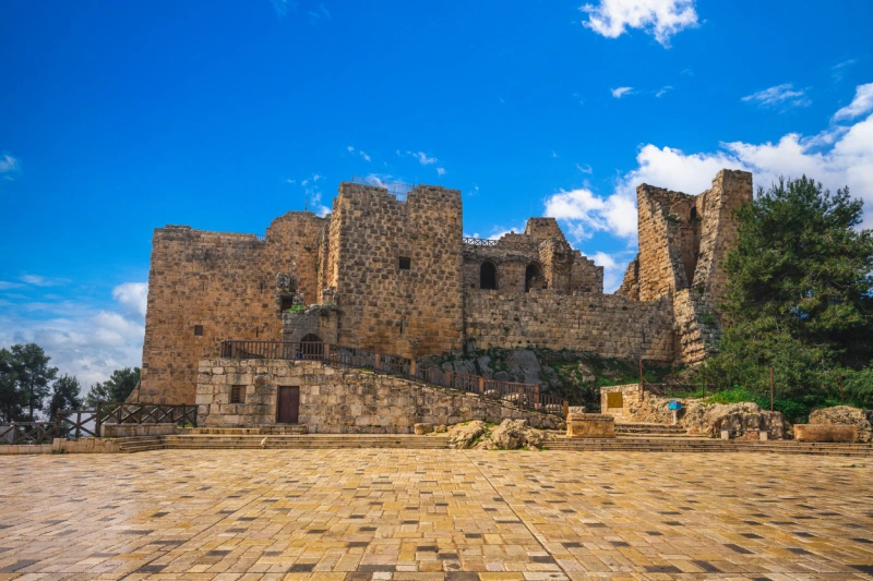 Castillo de Ajloun, en el norte de Jordania
