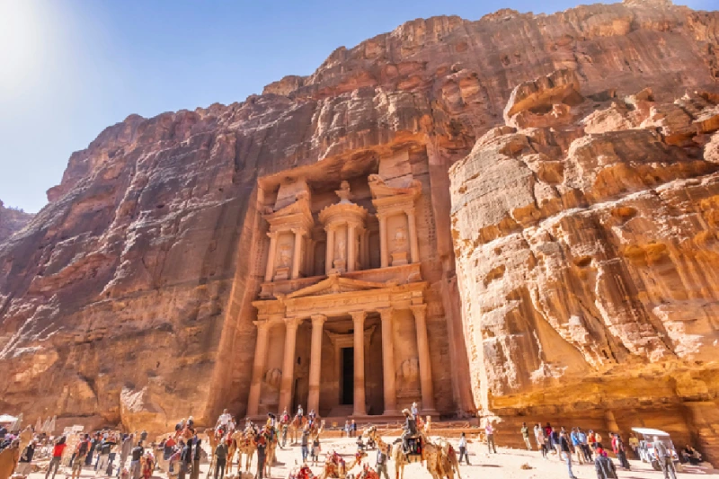 Petra, Jordania.  El Reino Nabateo de Petra