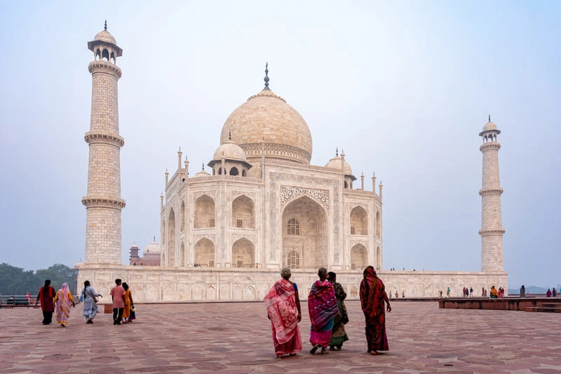 Taj Mahal, India. Vacaciones en Dubái, Egipto e India