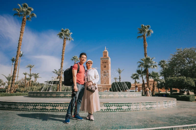 Mezquita de Koutoubia, Marruecos Mezquita de Koutoubia, Marruecos. Circuito por Marruecos, Egipto y Dubái