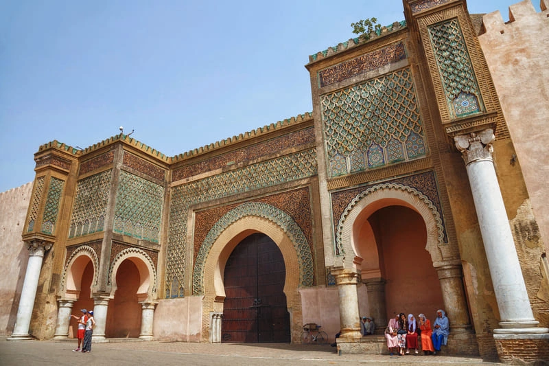 Bab Mansour, Meknes Bab Mansour, Meknes. Paquete a Marruecos, Egipto y Jordania