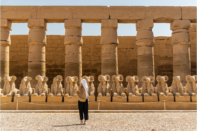 Templo de Karnak en Egipto