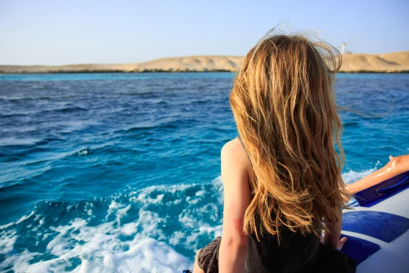 una ragazza al Mare