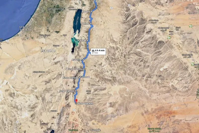 Strada dei Re Giordania Strada dei Re Giordania
