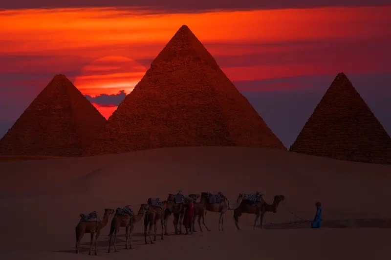 Le piramidi, Piramide di Chefren