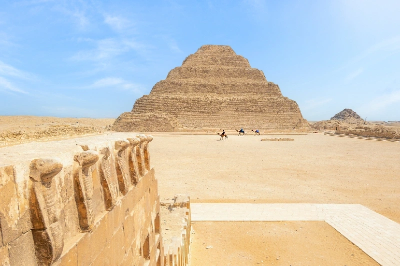 La pirámide escalonada de Sakkara