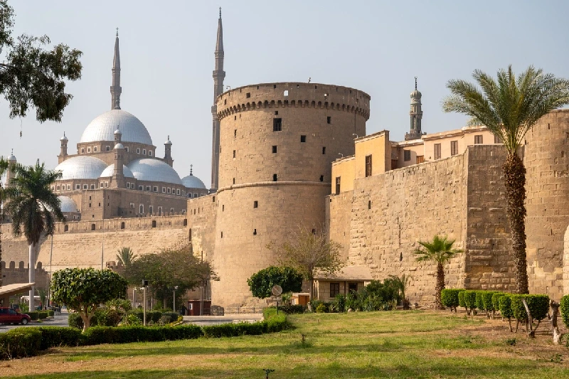 Murallas de la Ciudadela de Saladino en El Cairo.
