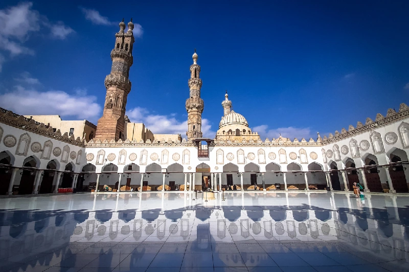 Mezquita de Al-Azhar en El Cairo