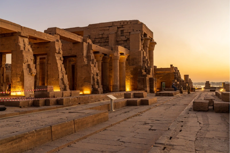 Kom Ombo al atardecer