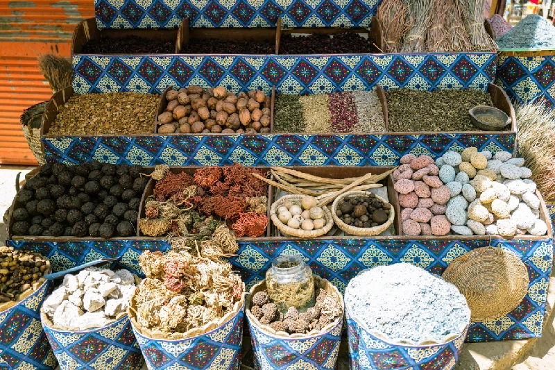 mercado tradicional de alto Egipto