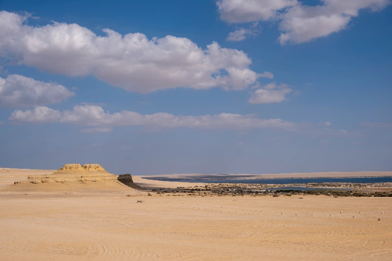 desierto y oasis en Fayum
