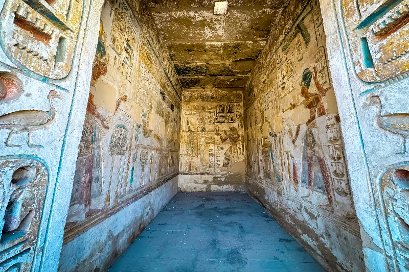 la Entrada del Templo de Habu