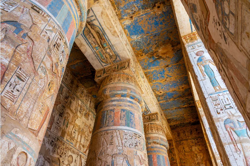 Columnas del Templo de Habu