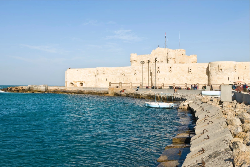 Espigón a la Ciudadela de Qaitbay