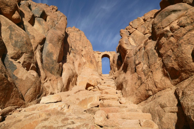 El Monte de Sinaí en Egipto