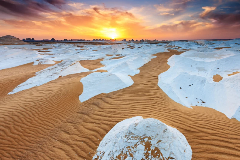 El Desierto Blanco en Egipto