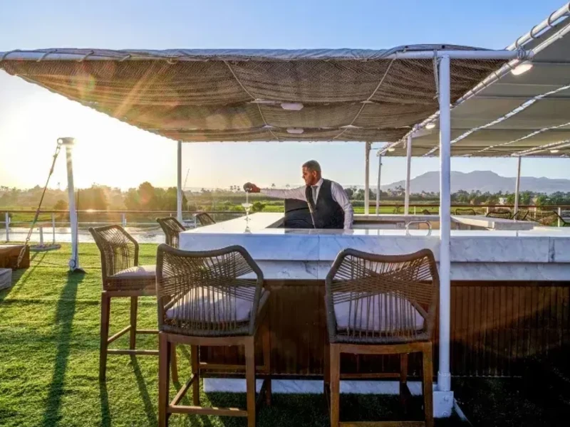 a bordo del motonave , Movenpick ms royal lily motonave