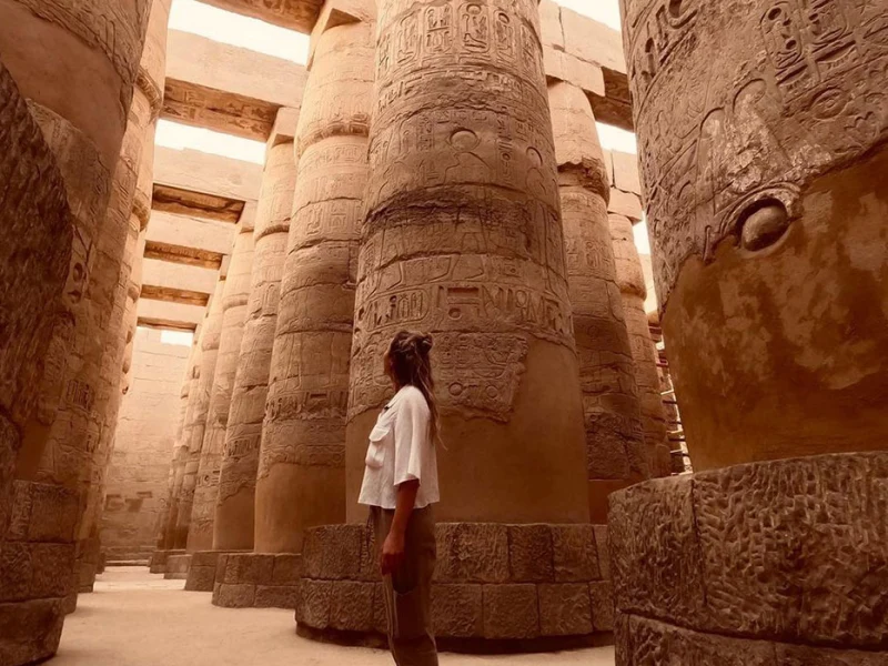 Templo de Luxor  con el tour a egipto en diciembre