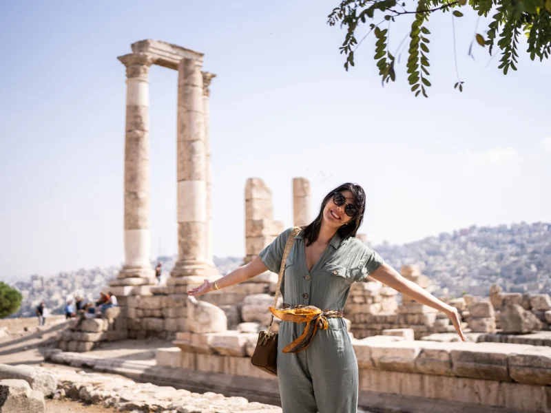 La Ciudad de Jerash, Jordania