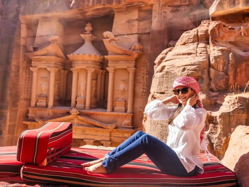 petra , tour egitto e giordania