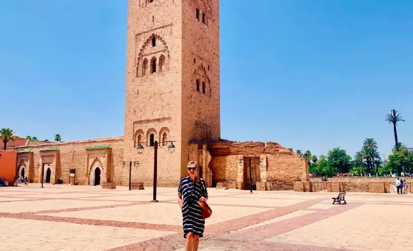 una turista a marrakech, Viaggio marrakech