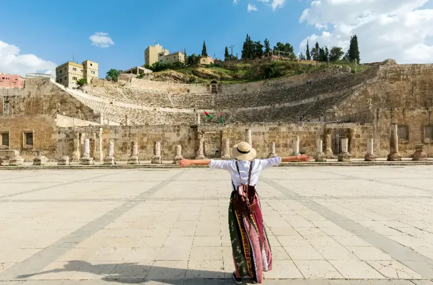 Jerash in Giordania