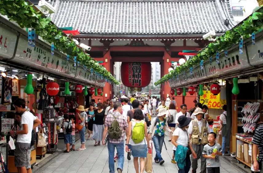 Asakusa nakamise,Viaggio in Giappone Organizzato 