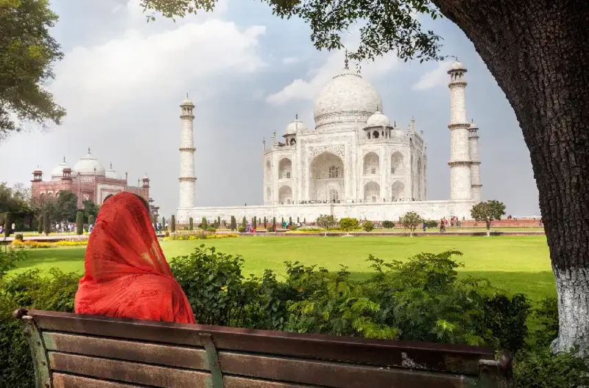 Taj Mahal, Triangolo d'oro India 