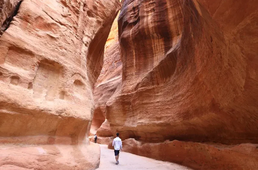 Siq, Giordania Viaggio