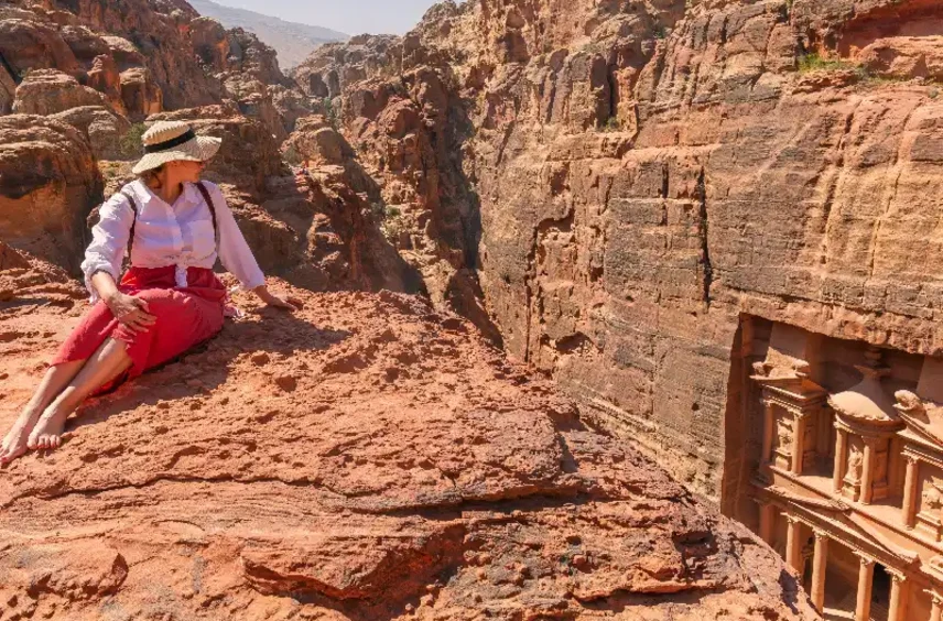 Visita Giordania , Petra