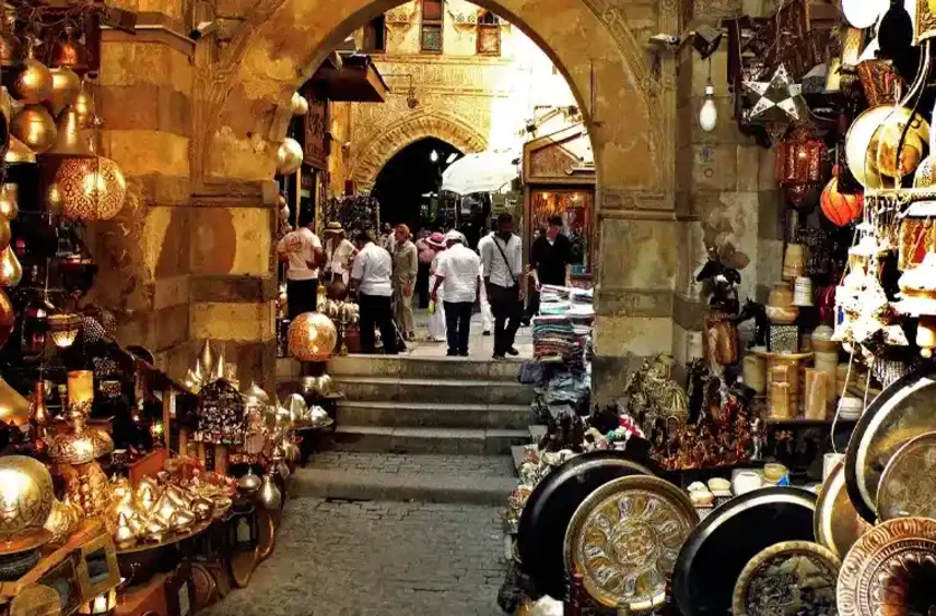 Khan El Khalili, Viaggio in Egitto