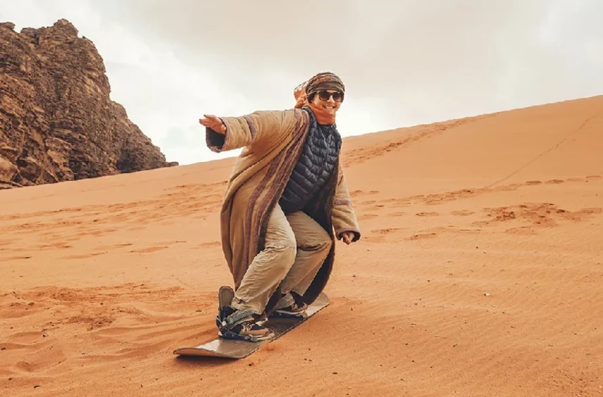 Wadi Rum, Giordania a Dicembre