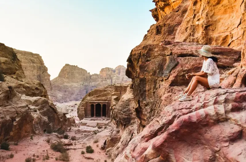 Petra, Giordania a Dicembre