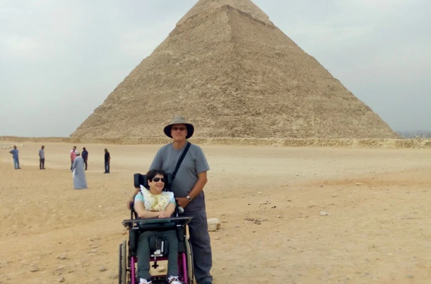 tour egito acessível cadeirantes