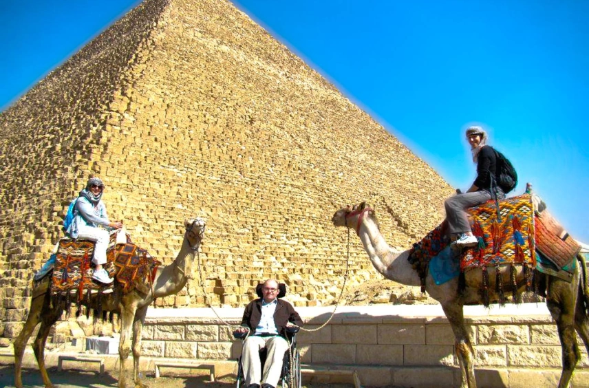 tour egito acessível cadeirantes