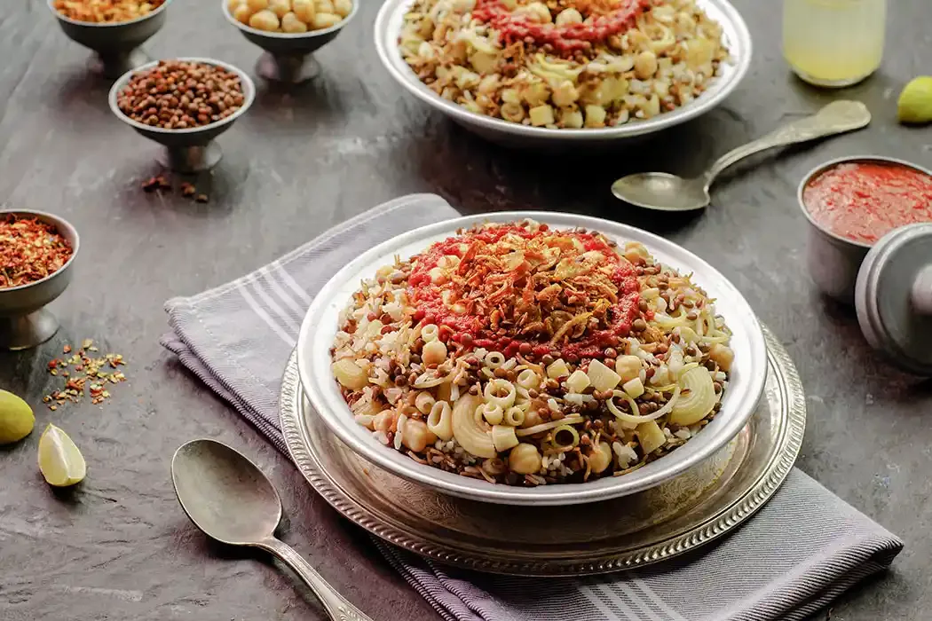 Cucina Egiziana Koshari 