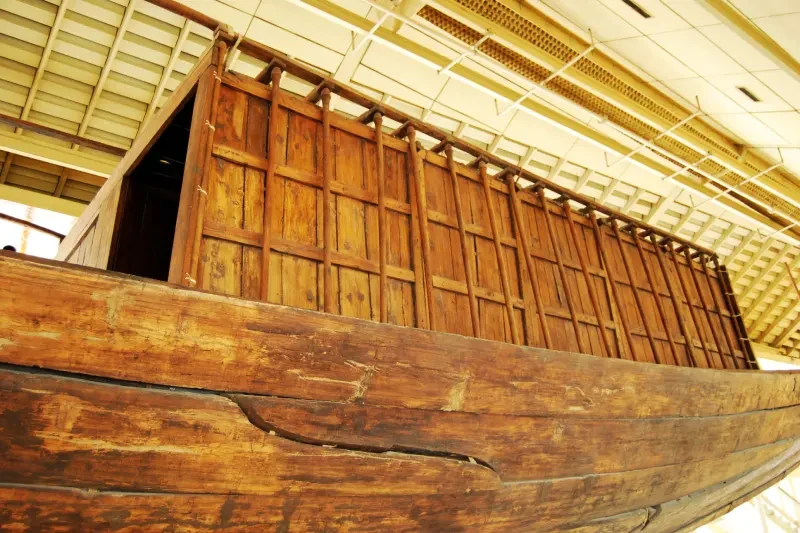 Barca Solare di Cheope | La Barca Solare di Cheope