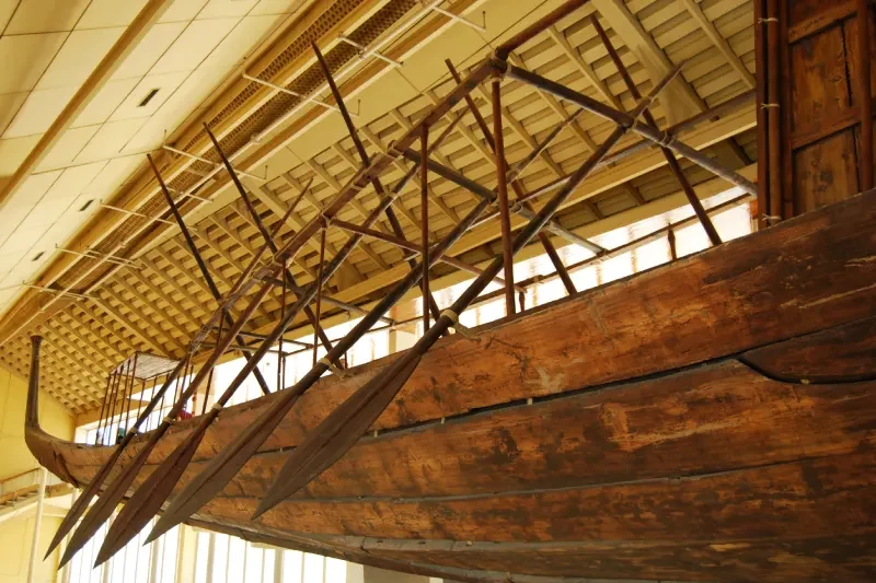 Barca Solare di Cheope | La Barca Solare di Cheope