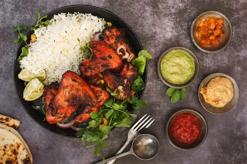 pollo tandoori indiano , cucina indiana