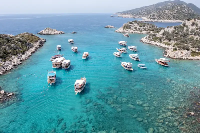 una spiaggia ad Antalya, cose da vedere in Turchia