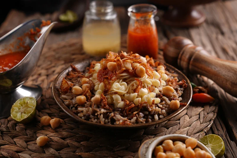 Koshari egipcio Koshari egipcio