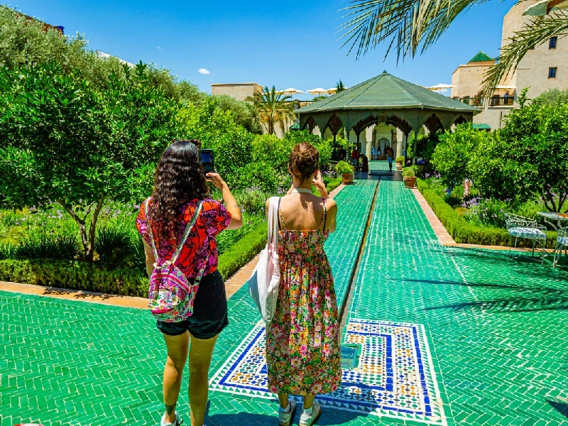 Capturing moments in the Secret Garden, Marrakech Capturing moments in the Secret Garden, Marrakech